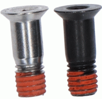 Shimano  Tension pulley screw (M5 x 12.45/black) and guide pulley screw (M5 x 12.45/silver) A