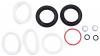 Sram  FORK DUST WIPER UPGRADE KIT - 32MM BLACK FLANGED LOW FRICTION SEALS (INCLUDES DUST WIPERS, 5MM & 10MM FOAM RINGS) - SID/REVELATION/REBA/ARGLE/SEKTOR/TORA/
