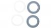 Sram Dust Seal/Foam Ring Grey 32mm Seal, 5mm Foam Ring- SID 2011-2013 /Reba 2012-2013