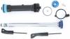Sram  FORK DAMPER ASSEMBLY - REMOTE 17MM TURNKEY 80-150MM (POPLOC, PRE-2013 PUSHLOC)(THREAD.8MM)(RIGHT SIDE INTERNALS)- RECON SILVER TK C1+ (2017-2021)/RECON TK A1+(2018+)
