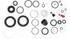 Sram Service Kit Full (includes solo air and damper seals, hardware & Black Seals) - SID/Reba Solo Air A2-A3 (2013-2014)
