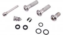 Sram  DISC BRAKE CALIPER HARDWARE KIT - (INCLUDES STAINLESS BODY BOLT, BANJO BOLT, SINGLE PORT BLEED SCREW, PAD PIN) S4 CALIPER - G2 RSC/ULT
