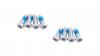 Sram  CRANK MOUNTING BOLT KIT - REMOVABLE SPIDER / CHAINRING DIRECT MOUNT - TORX T20 QTY 8
