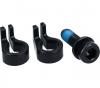 Shimano  Caliper fixing screw (M6 x 18.7) and snap ring A
