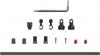 Sram Disc Brake Hydraulic Hose Kit-DoubleCompression 2000mmBlk-CodeR,Elixir1/3,Juicy3,DB 1/3,  Level 2P ULT/SLV/TLM/TL/T/4PBZR(B1+),GuideRE,G2RE/RS/R,DB8,Red,Force,Rival(2P)eTapAXS, MAVEN BRZ (A1)