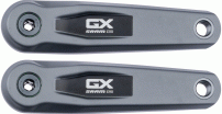 Sram  Crank Arm Assembly GX ISIS 160 Black Self Extracting Bolt - for Pedal Assist (Crank cap/Chainring/BB not included)

