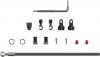 Sram  DISC BRAKE HYDRAULIC HOSE KIT - SILVER BANJO -2000MMBLK (INC. BANJO, FITTINGS) - XX,JUICY5/7/,GUIDE R/RS/RSC/ULT (B1), GUIDE T(A1),G2 RSC/ULT, MAVEN ULT/SLV (A1)
