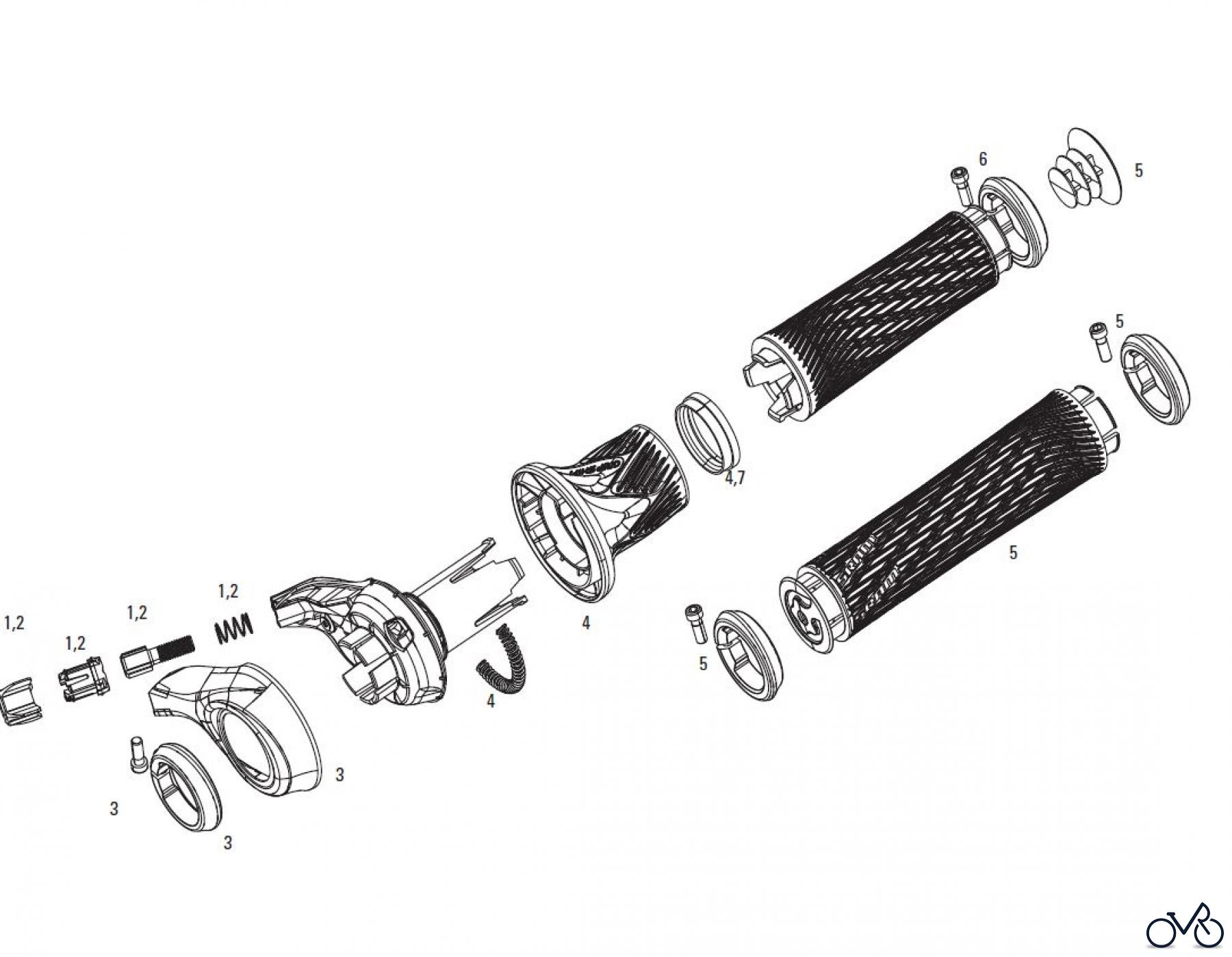 Sram Sram SRAM XX1 / XX / X0 GRIP SHIFT