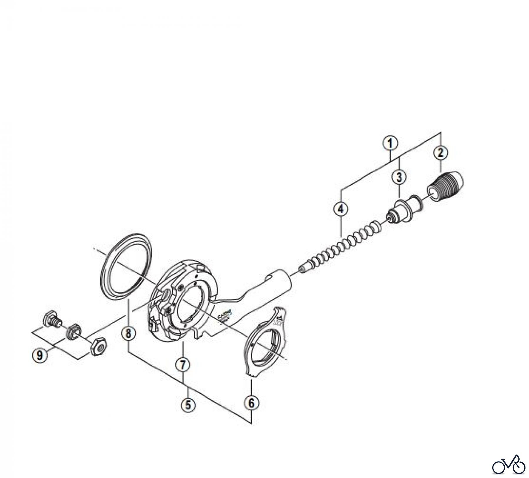 Shimano CJ Cassette Joint - Schalteinheit CJ-8S40
