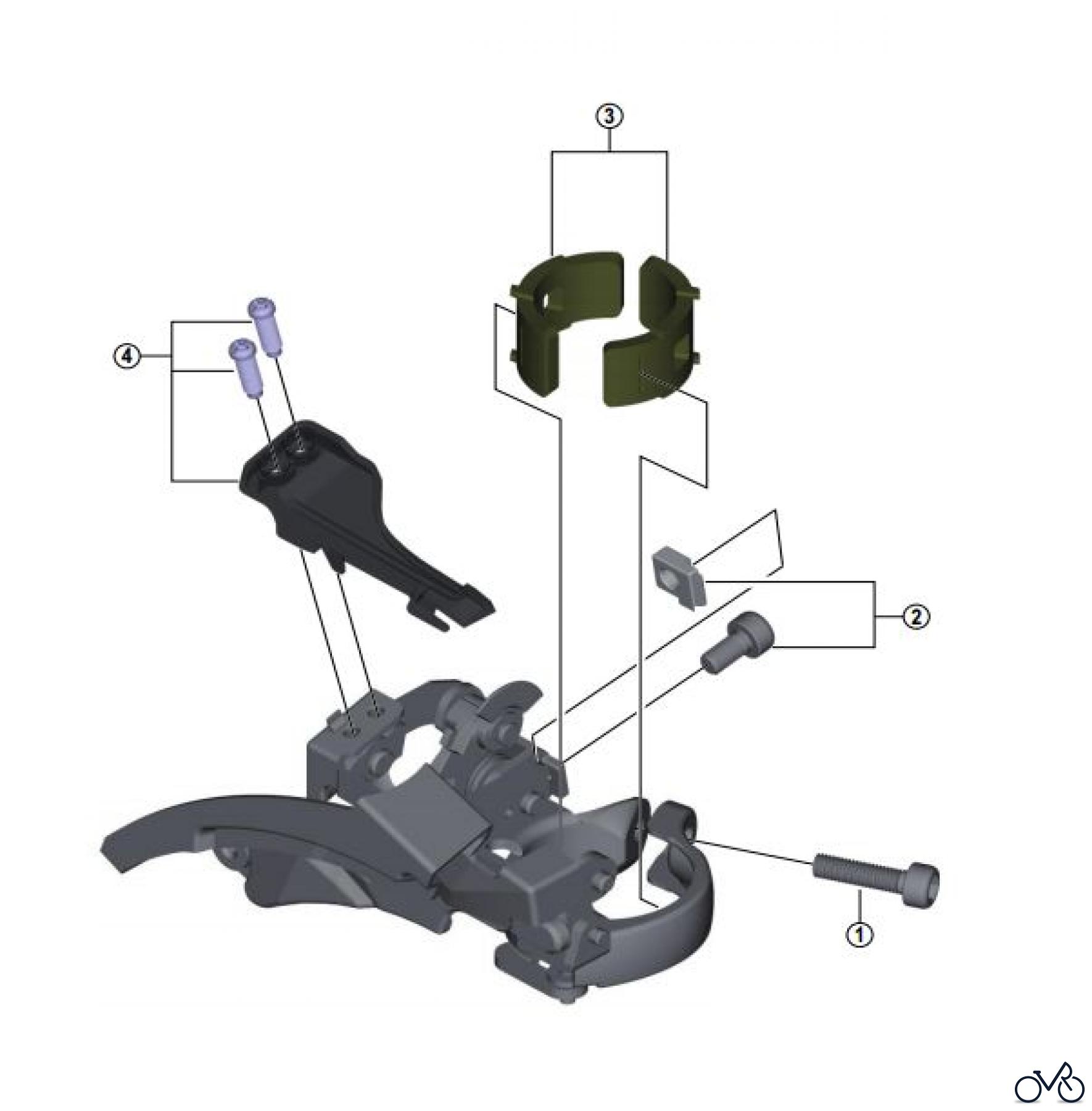 Shimano FD Front Derailleur - Umwerfer FD-TX800