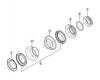 Shimano HP Head Parts - Steuersatz  HP-6500