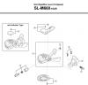Shimano SL Shift Lever - Schalthebel  SL-M660-10AR SLX Rapidfire Lever (10-Speed)