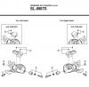 Shimano SL Shift Lever - Schalthebel  SL-M670 SHIMANO SLX Rapidfire Lever