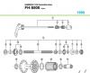 Shimano FH Free Hub - Freilaufnabe  FH-5500 SHIMANO 105 Kassettennabe 9-fach