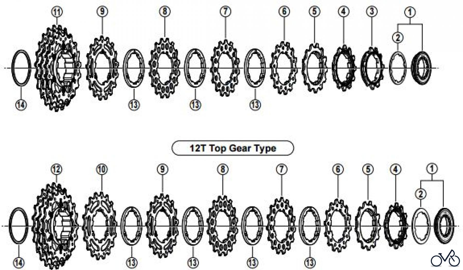 Shimano CS Cassette / Zahnkranz CS-5600 SHIMANO 105 Cassette Sprocket