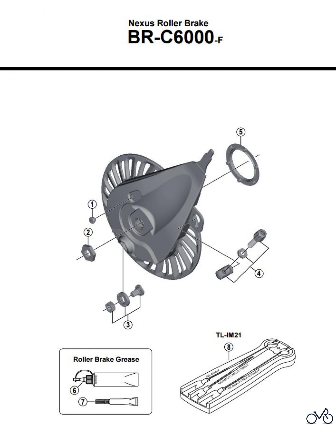 Shimano BR Brake - Bremse BR-C6000-F -3741