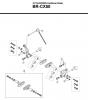Shimano BR Brake - Bremse  BR-CX50 -3222 CYCLOCROSS Cantilever Brake