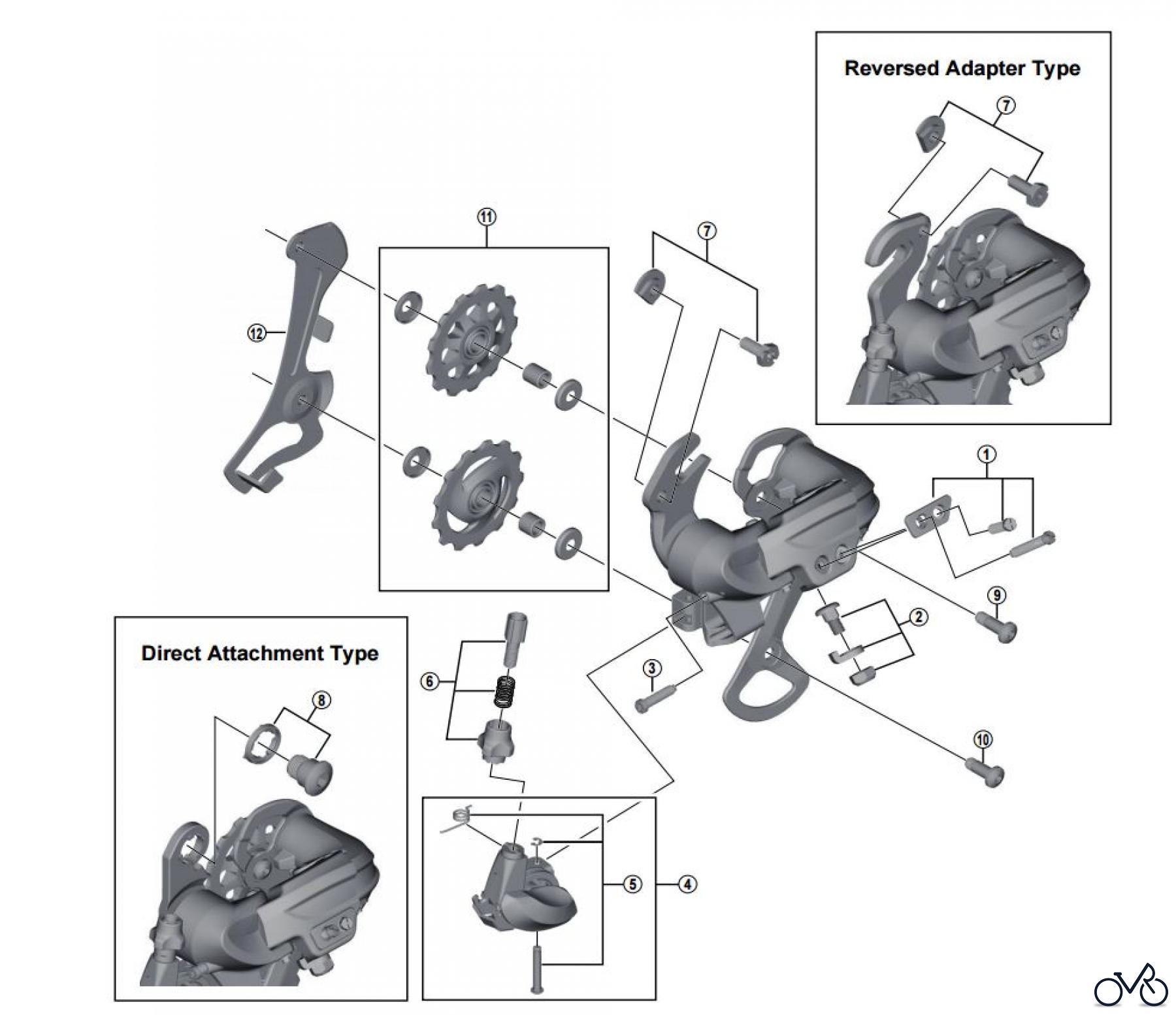 Shimano RD Rear Derailleur - Schaltwerk RD-TY500