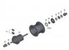 Shimano DH Dynamo Hub - Nabendynamo  DH-C6000-1N-3816 6V-1.5W Nexus Hub Dynamo