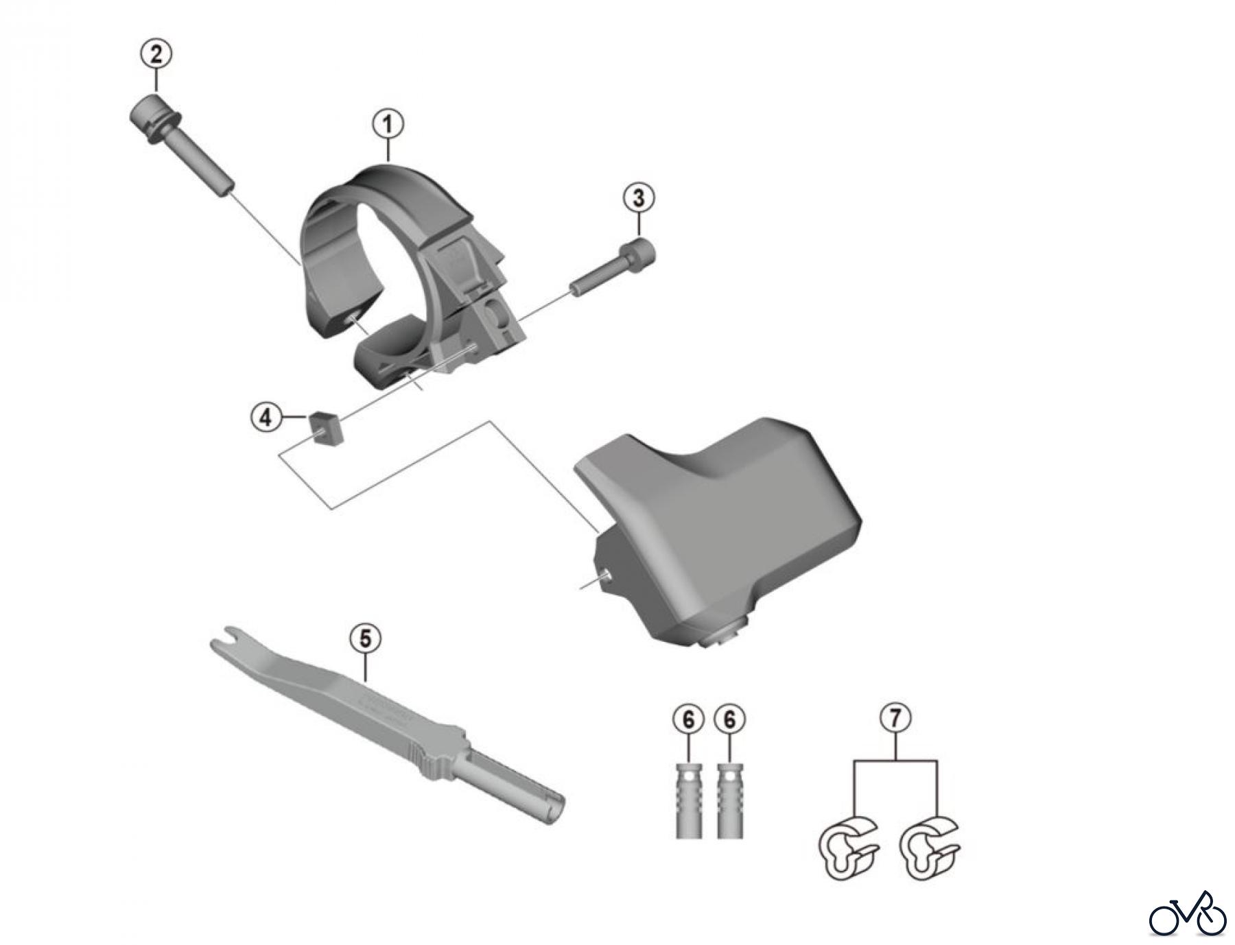 Shimano SC Speed Calculator - Fahrrad-Tacho E-Bike SC-E7000 Series System Information Display