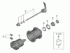Shimano DH Dynamo Hub - Nabendynamo  DH-UR700-3D Hub Dynamo