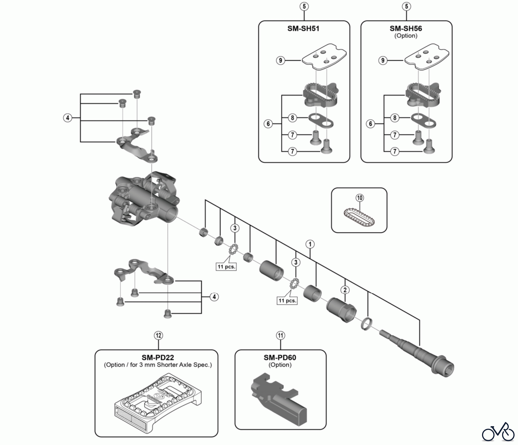 Shimano PD Pedal - Pedale PD-M9100 XTR SPD Pedal