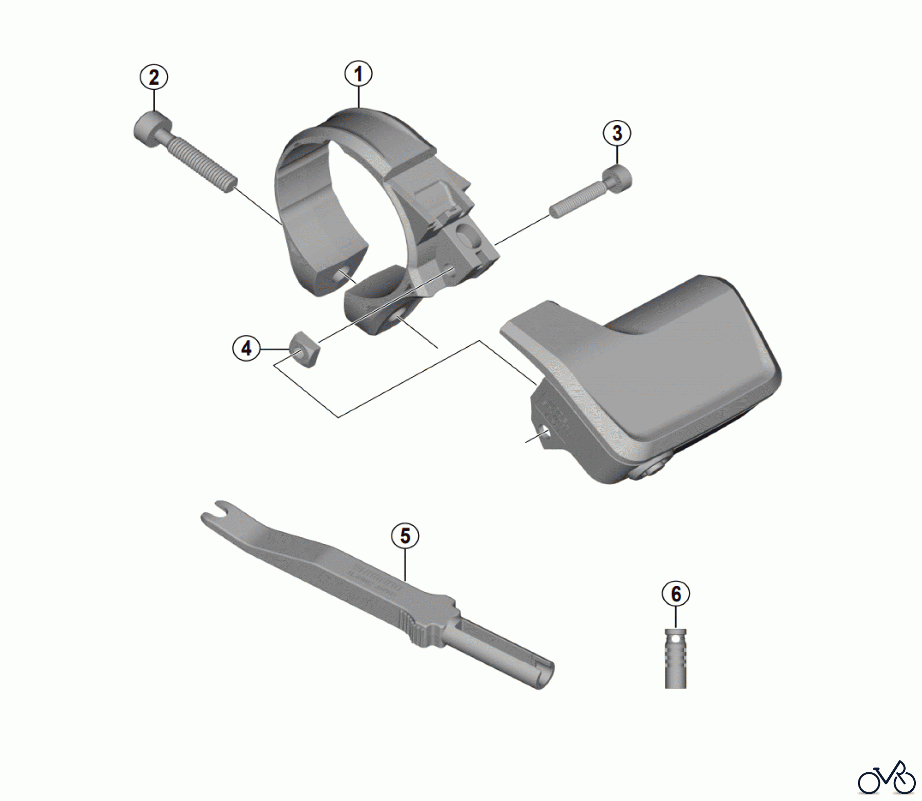 Shimano SC Speed Calculator - Fahrrad-Tacho E-Bike SC-MT800 System Information Display