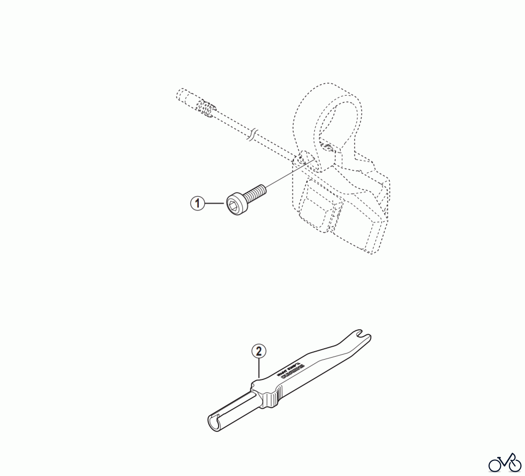Shimano SW Switch - Schalter SW-S705 ALFINE Satellite Switch