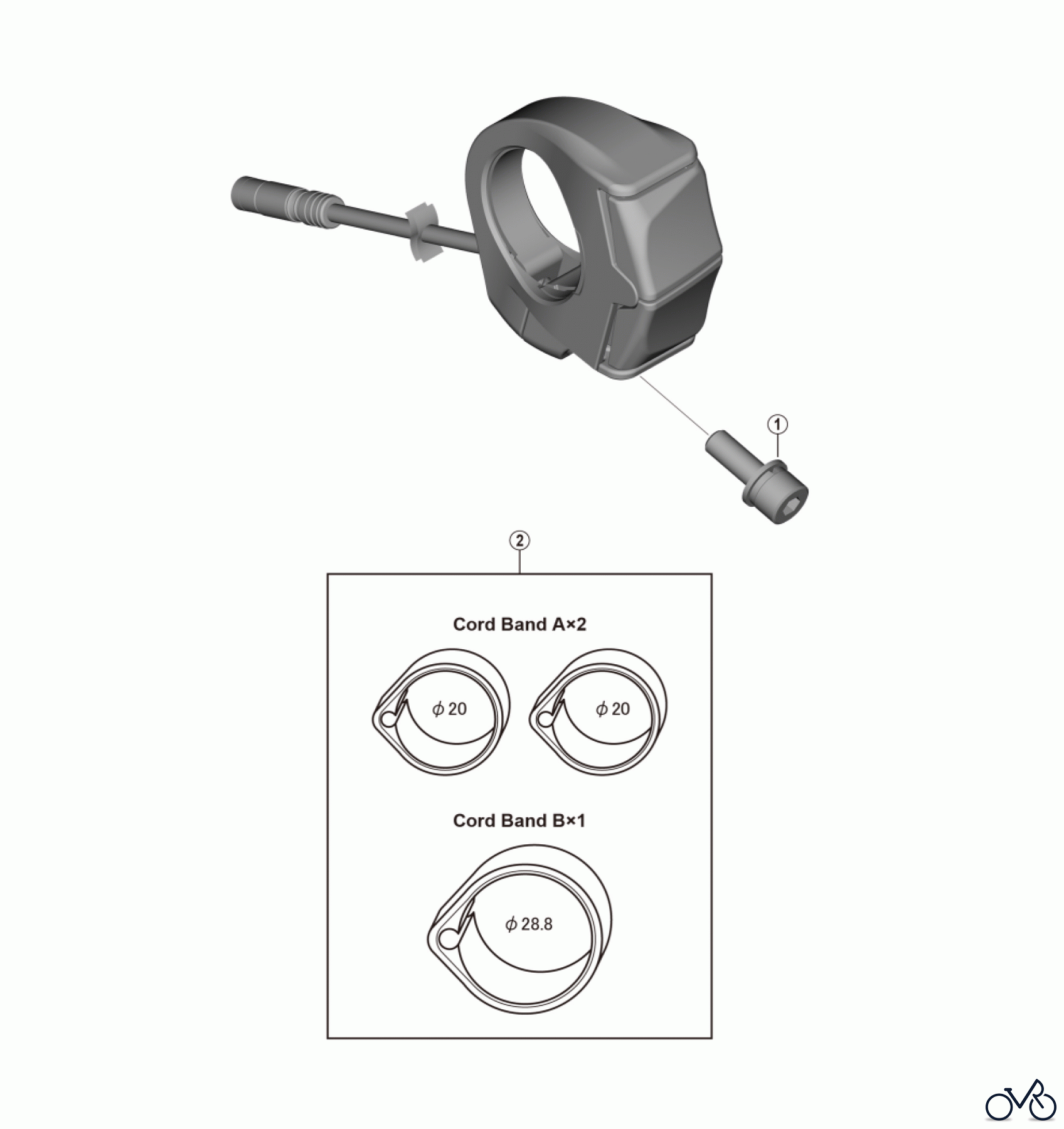 Shimano SW Switch - Schalter SW-E7000 Schalter