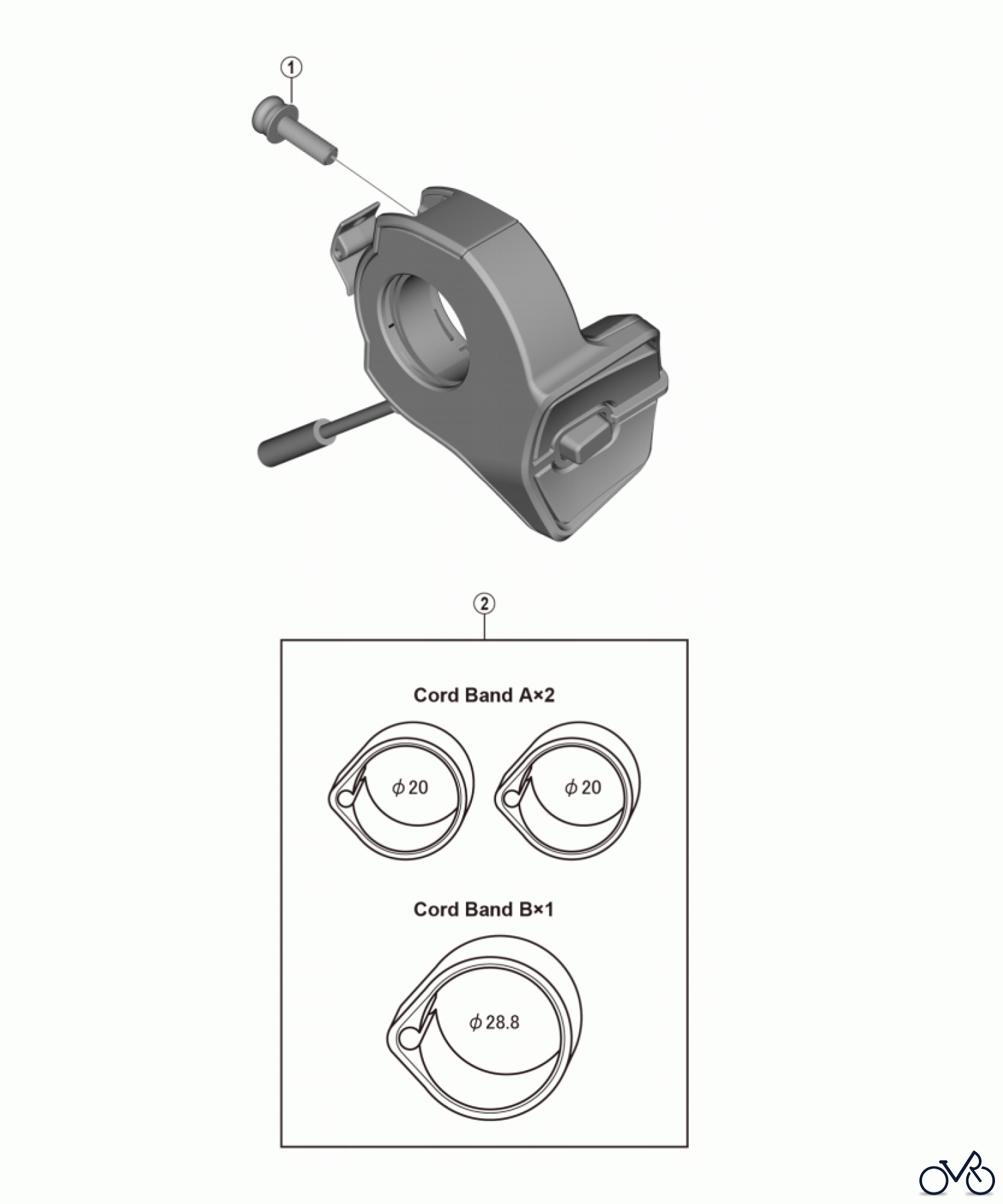 Shimano SW Switch - Schalter SW-E6010 Schalter