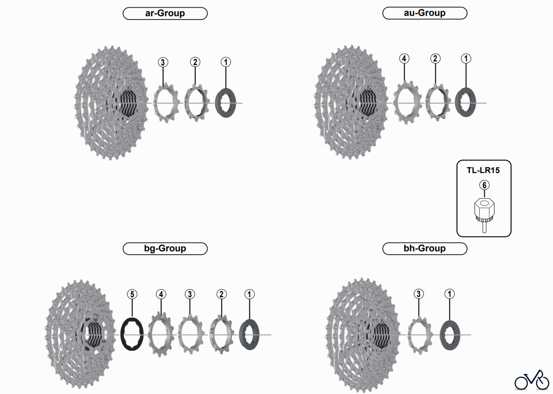 Shimano CS Cassette / Zahnkranz CS-HG300 Cassette Sprocket (9-Speed