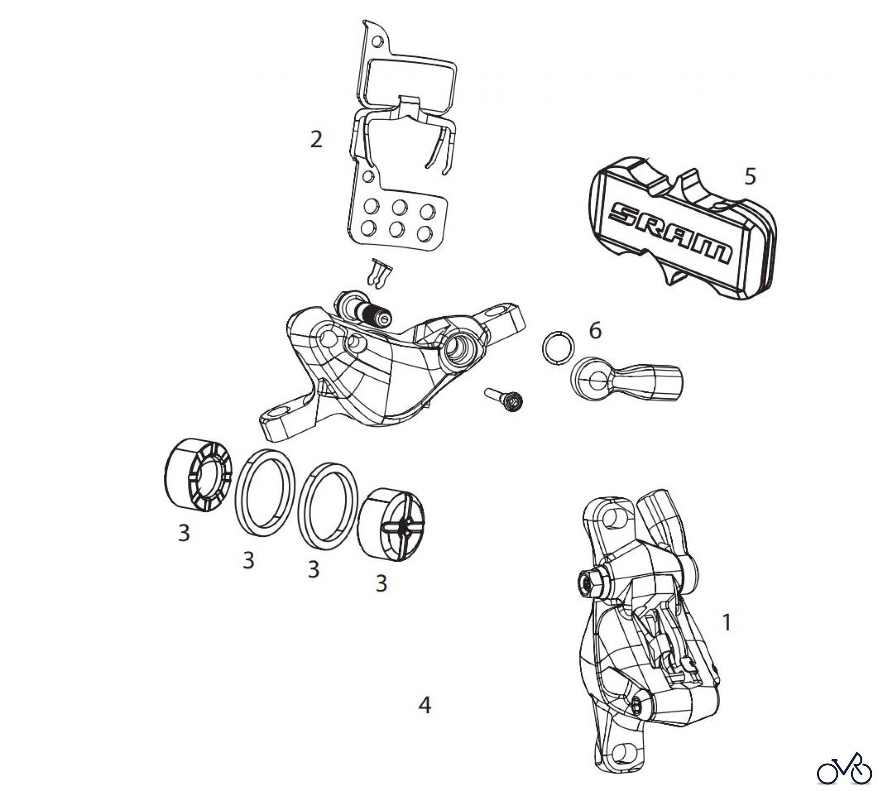 Sram Sram SRAM RED 22 B1 / FORCE 22 / FORCE 1 / CX1 / RIVAL 22 RIVAL 1 / 700 B1 HRD / APEX 1
