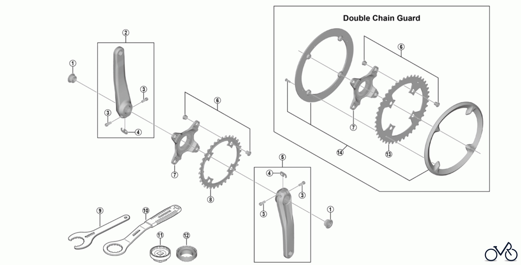 Shimano FC Front Chainwheel - Kurbelsatz, Vorderes Kettenblatt FC-E8050 FC-E8000 FC-M8050 SM-CRE80 SM-CRE80-B SM-CRE80-12-B SM-CRE80-12-SB SM-CRE80-R SM-CRE70 SM-CRE70-B SM-CRE70-12-B SM-CRE70-12