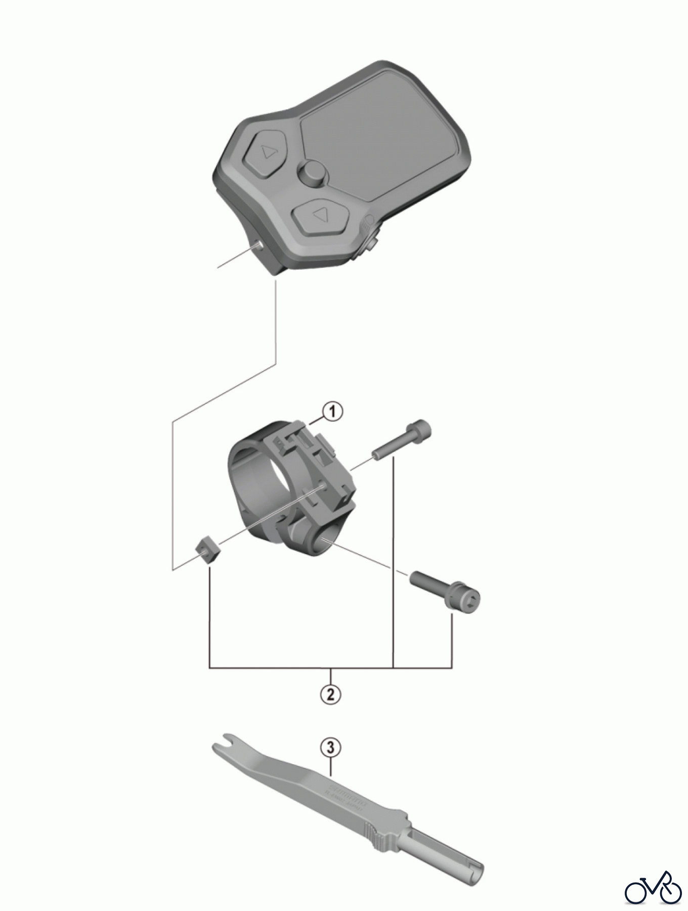 Shimano SC Speed Calculator - Fahrrad-Tacho E-Bike SC-E5000 Informations-Display SHIMANO STEPS