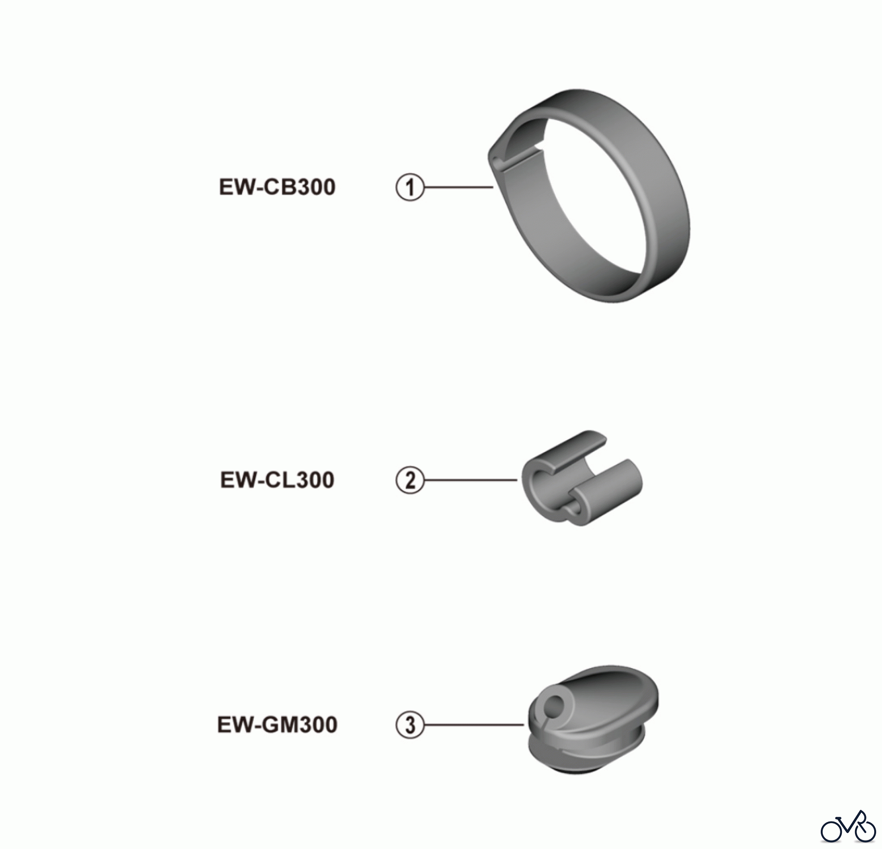 Shimano EW Elektrische Kabel EW-CB300 EW-CL300 EW-GM300