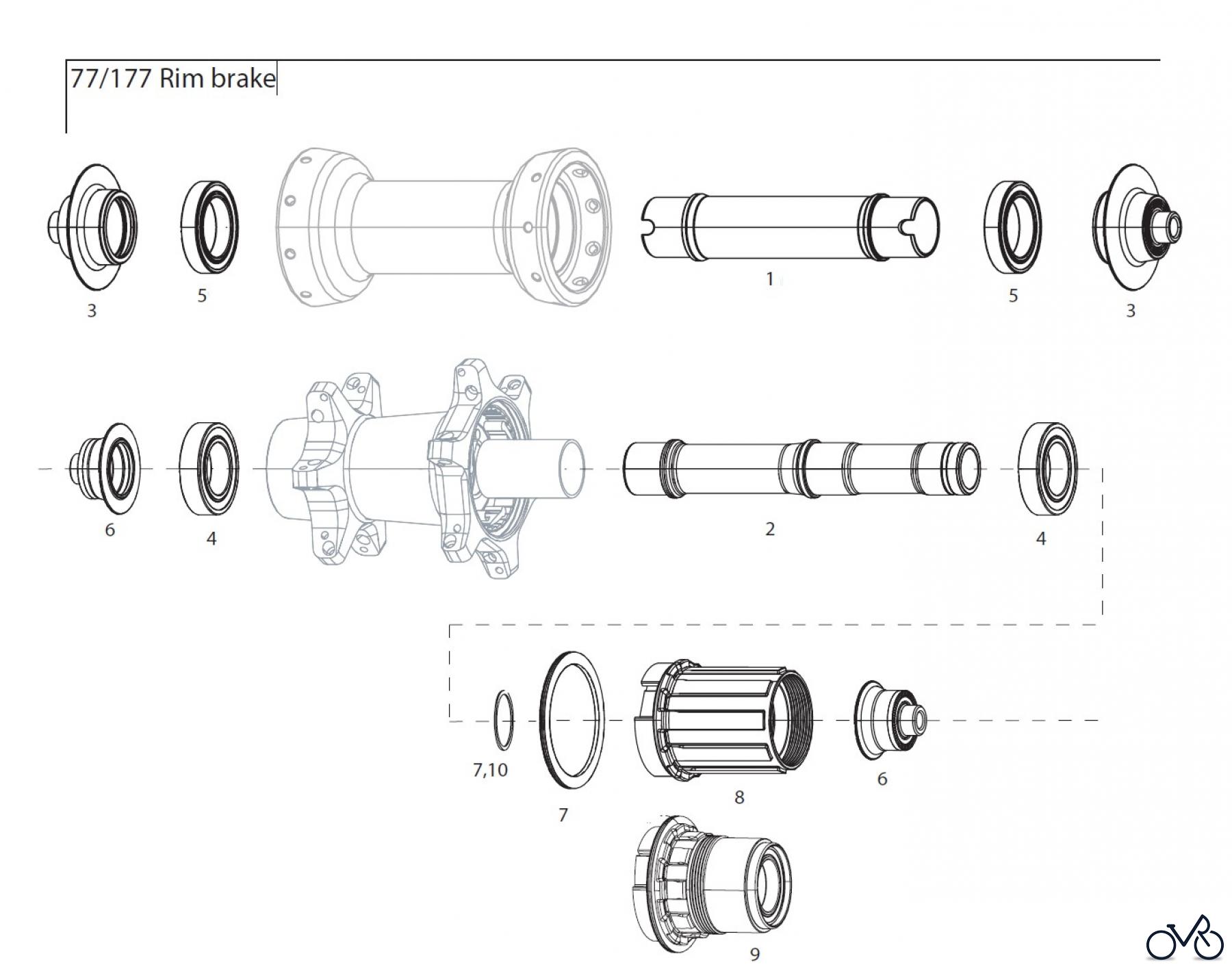 Sram Zipp 77/177 Rim brake