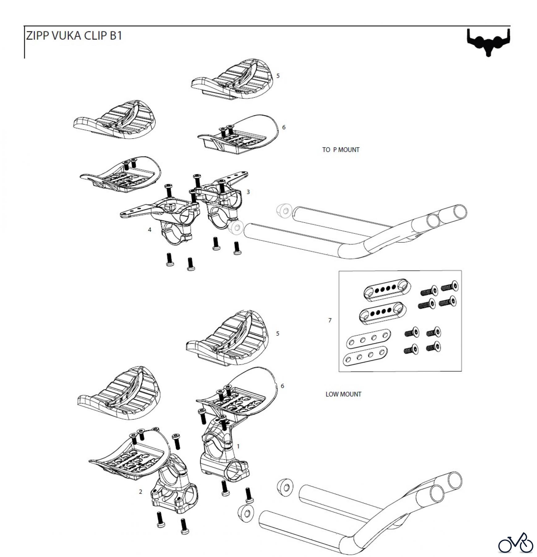 Sram Zipp ZIPP VUKA CLIP B1