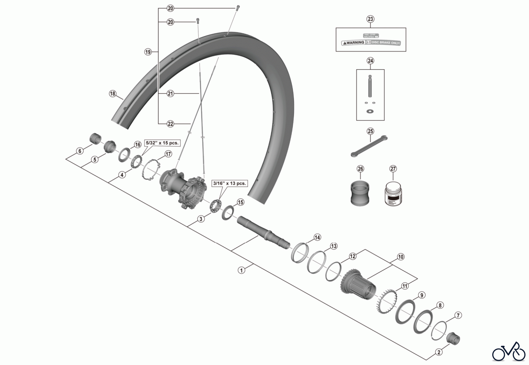Shimano WH Wheels - Laufräder WH-R9270-C50-TU-R-4833 DURA ACE