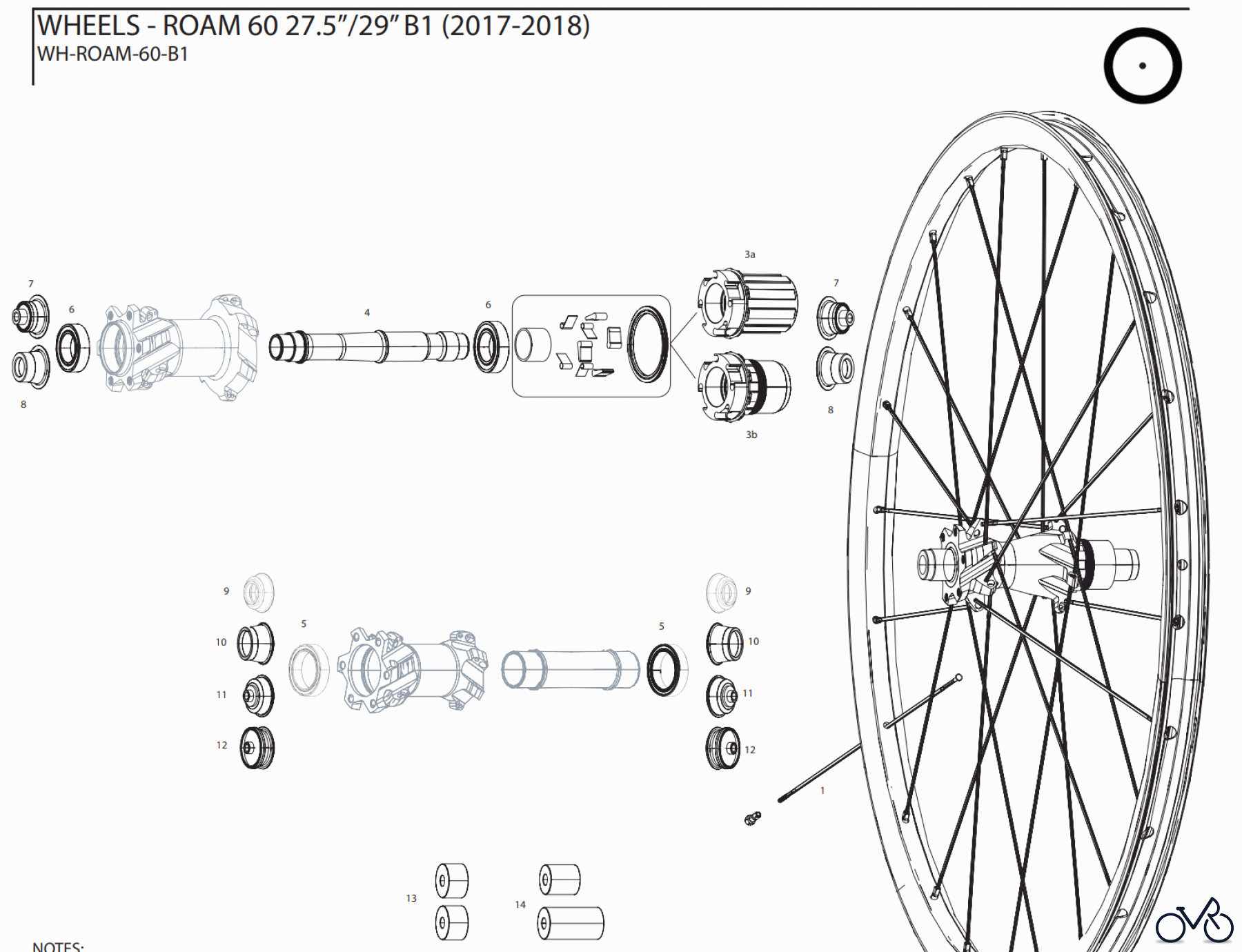 Sram Sram WHEELS - ROAM 60 27.5”/29” B1 (2017-2018)