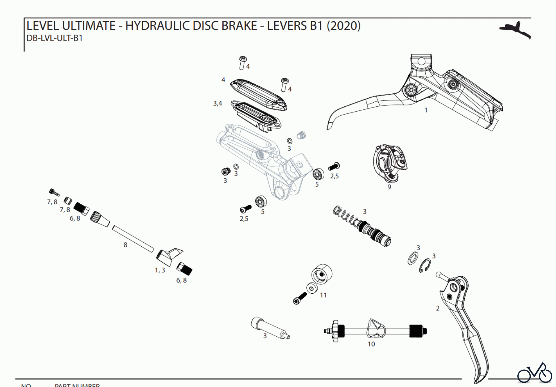 Sram Sram LEVEL ULTIMATE - HYDRAULIC DISC BRAKE - LEVERS B1 (2020)