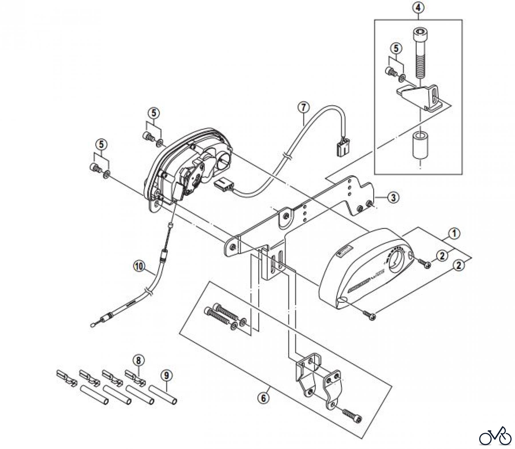 Shimano AI Automatic Inter-3/5/7 - Automatische Nabenschaltung AI-3S30-NEXUS-AUTO-D-3-GANG
