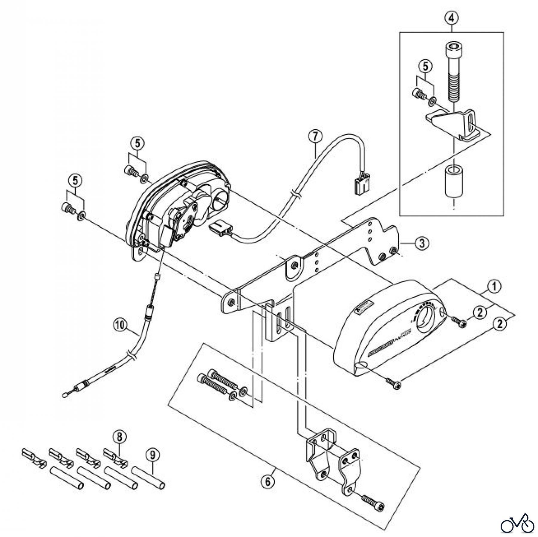 Shimano AI Automatic Inter-3/5/7 - Automatische Nabenschaltung AI-3S30