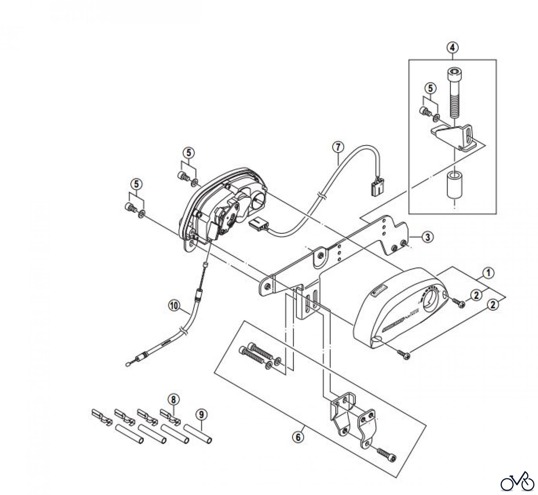 Shimano AI Automatic Inter-3/5/7 - Automatische Nabenschaltung AI-3S30