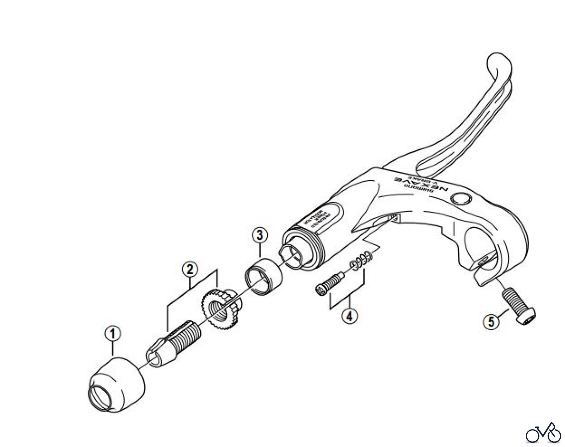 Shimano BL Brake Lever - Bremshebel BL-C600-02