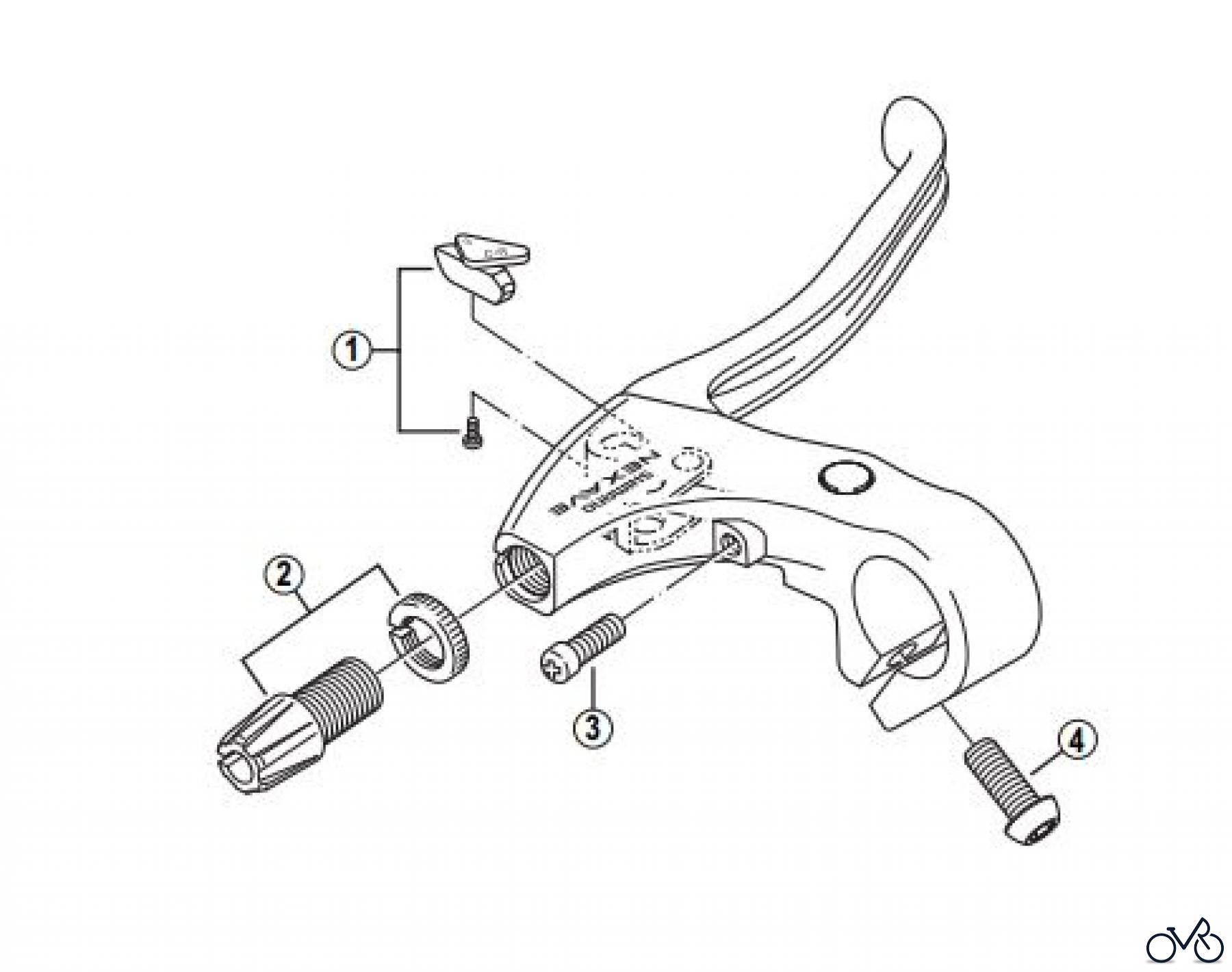 Shimano BL Brake Lever - Bremshebel BL-C800