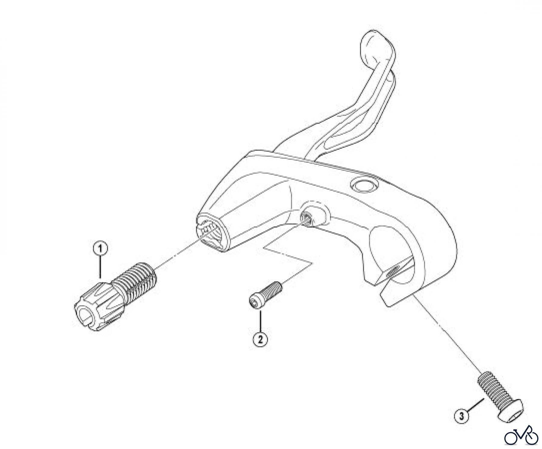 Shimano BL Brake Lever - Bremshebel BL-F800-3059