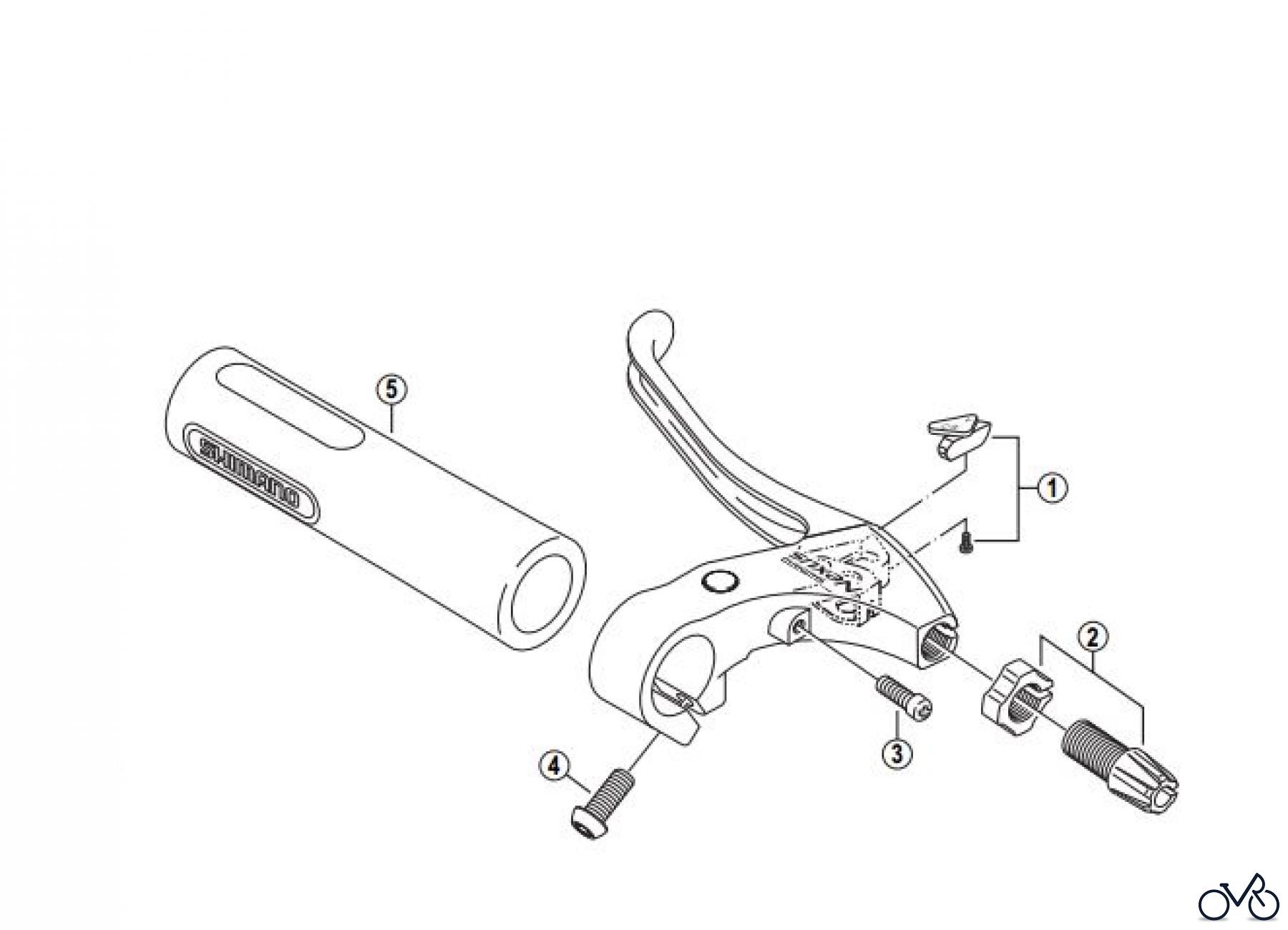 Shimano BL Brake Lever - Bremshebel BL-IM60
