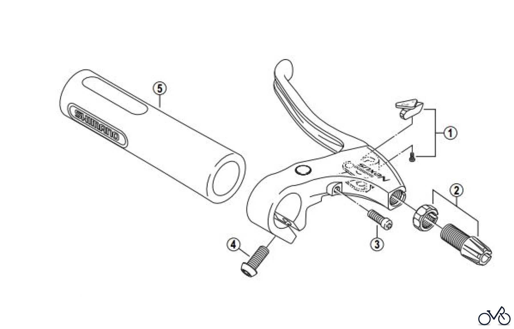 Shimano BL Brake Lever - Bremshebel BL-IM65-04