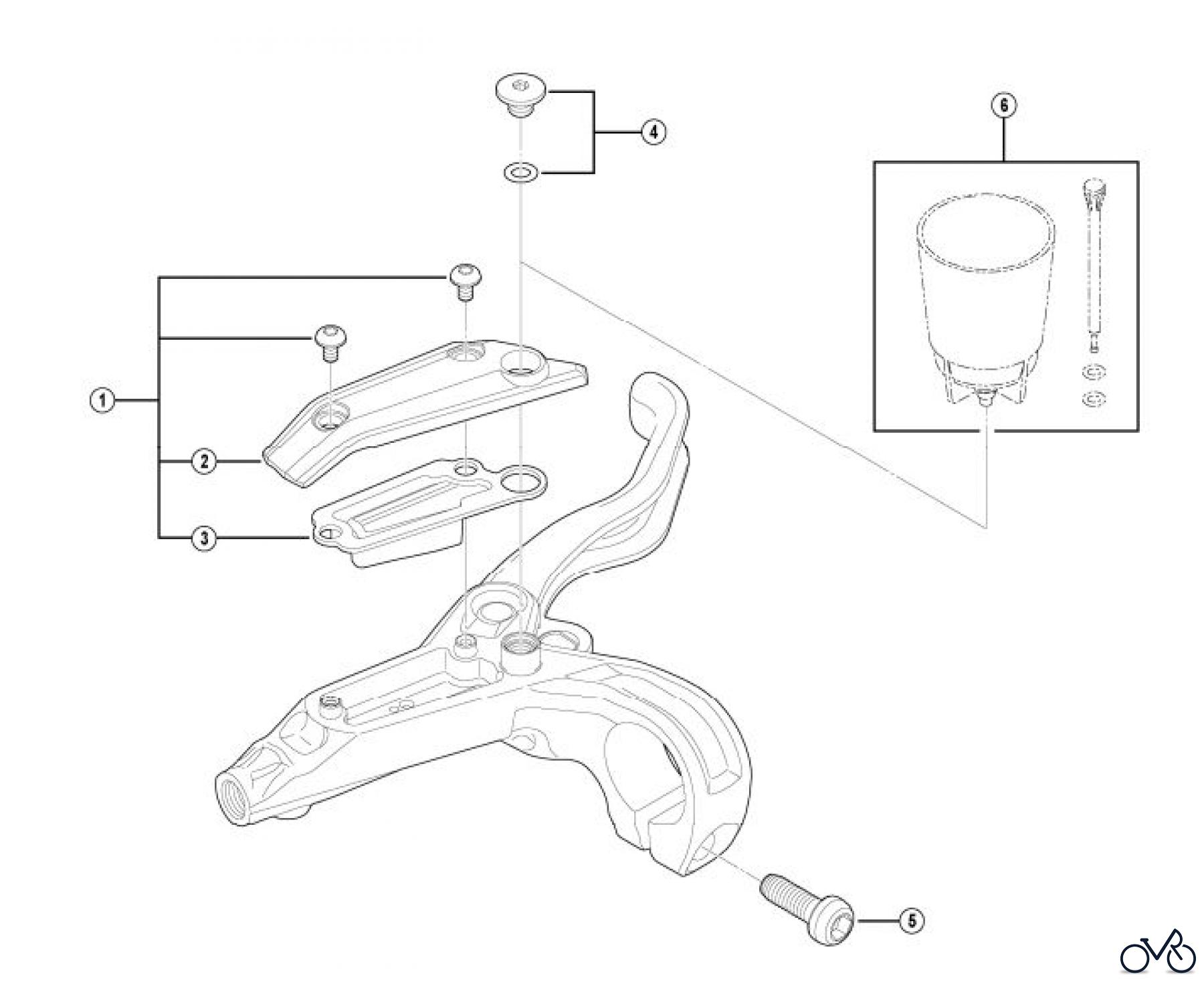 Shimano BL Brake Lever - Bremshebel BL-M445-2994