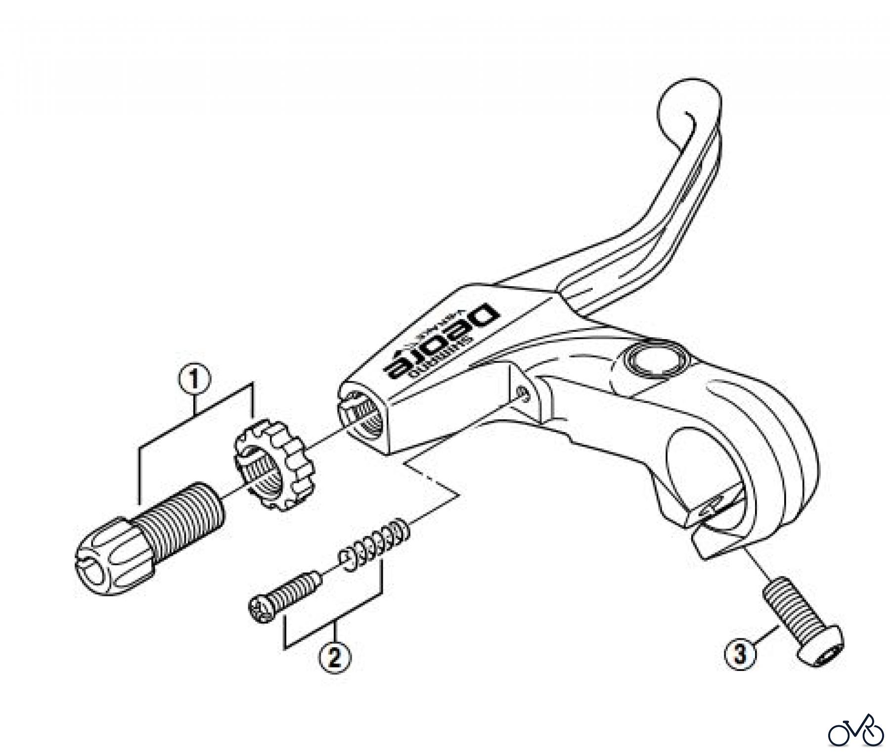 Shimano BL Brake Lever - Bremshebel BL-M510-00